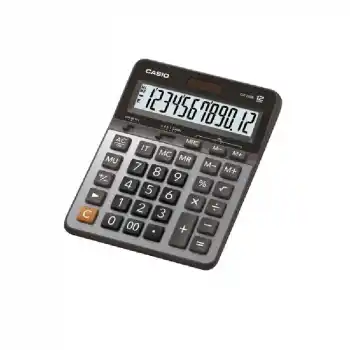 CASIO GX-120 B/S MASA ÜSTÜ HESAP MAKİNASI 12 HANE