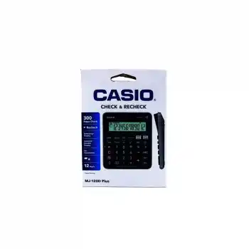 CASIO MJ-120 D HESAP MAKİNESİ 12 HANE