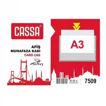 CASSA 7509 A3 AFİŞ MUHAFAZA KABI