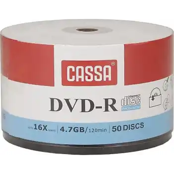 CASSA DVD-R 50 Lİ KUTU 9453