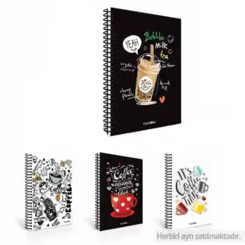 ÇINAR COFFEE 17X24 120 YP DÜZ SERT KPK DEFTER 55143