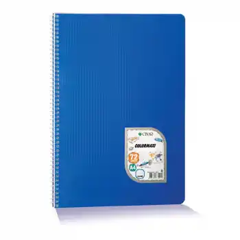 Çınar Colormaxı A4 96 Yp Düz Pp Kapak Spiralli Defter 73003