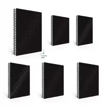 ÇINAR NERO 17X24 100 YP ÇİZGİLİ SPR SERT KAPAK DEFTER 55214