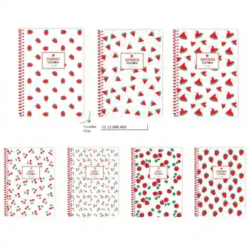 ÇINAR SUMMER MOOD A4 60 YP ÇİZGİLİ PP KPK SPR DEFTER 71554