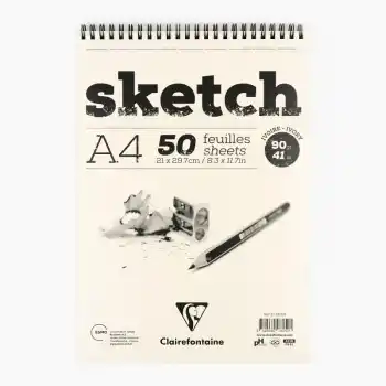 Clairefontaine EsQ Iv A4 50 Yp 90 Gr Spr.eskiz Blok Defter Eı96159