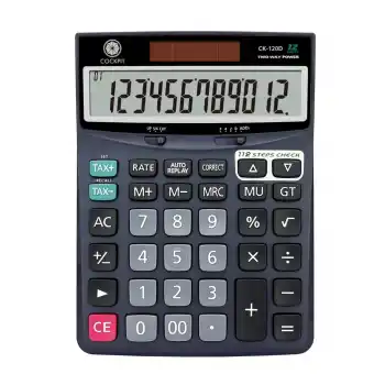 COCKPIT CK-120D 12 HANE ORTA BOY HESAP MAKİNASI