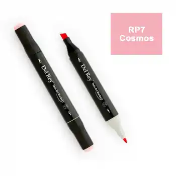 Del Rey Twın Marker Rp7 Cosmos Çift Uçlu Grafik Kalemi Mn-dr007