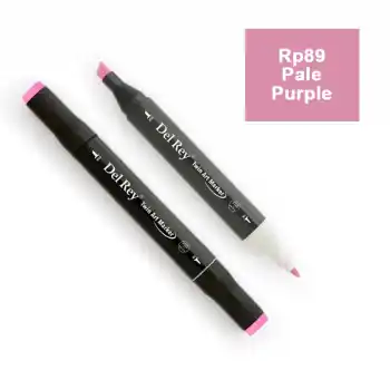 DEL REY TWIN MARKER RP89 PALE PURPLE ÇİFT UÇLU GRAFİK KALEMİ MN-DR089
