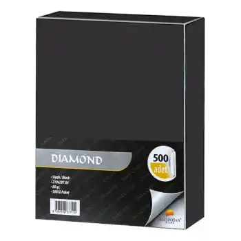 DIAMOND A4 SİYAH FOTOKOPİ KAĞIDI 80 GR 500 LÜ PK