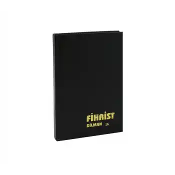 Dilman 14x20 Fihrist 16 Lı