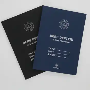 DİLMAN DERS DEFTERİ 96 YP YOKLAMALI 10 DERS İMPERTEKS TAM GÜN