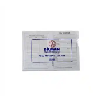 DİLMAN KİRA KONTRATI 100 LÜ
