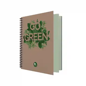Dilman Kraft A4 120 Yp Kareli Spr Defter 2149