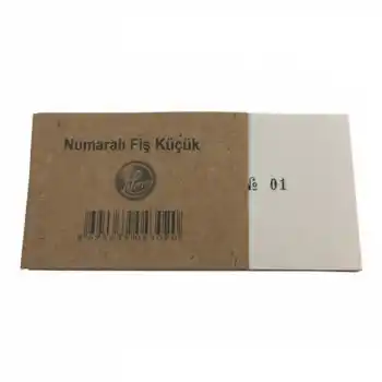 DİLMAN NUMARALI FİŞ KÜÇÜK