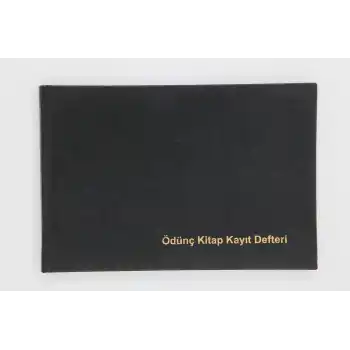 DİLMAN ÖDÜNÇ KİTAP VERME KAYIT DEFTERİ 96 YP. CİLTLİ