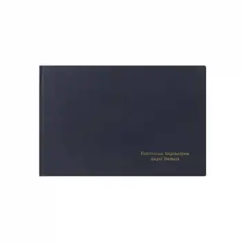 DİLMAN PANSUMAN ENJEKSİYON KAYIT DEFTERİ 96 YP. CİLTLİ