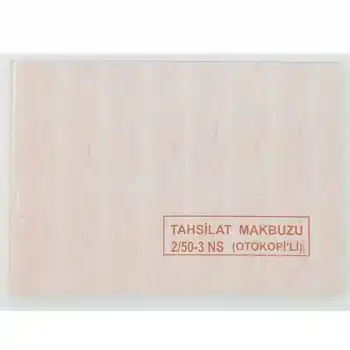 DİLMAN TAHSİLAT MAKBUZU 2/50 3 N OTOKOPİLİ
