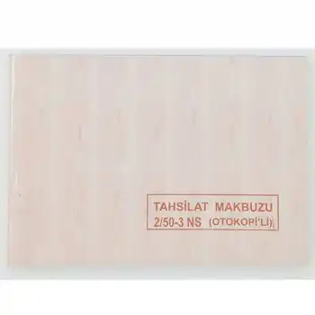 DİLMAN TAHSİLAT MAKBUZU 2/50 3 N OTOKOPİLİ