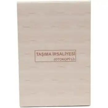 Dilman Taşıma İrsaliyesi 2/50 3 N Otokopili