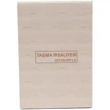 DİLMAN TAŞIMA İRSALİYESİ 2/50 3 N OTOKOPİLİ