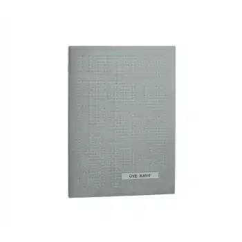 DİLMAN ÜYE KAYIT DEFTERİ KARTON KAPAK 40LI