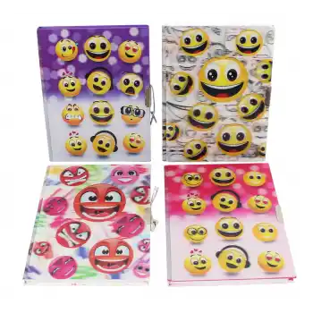 DOLPHIN B-880 3D KİLİTLİ HATIRA DEFTERİ