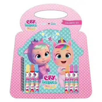 DOLPHIN CRY-0200 BABİES BOYAMA SETİ BLİSTERLİ