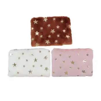 DOLPHIN PC-631 PELUŞ KALEM ÇANTASI YALDIZLI GENİŞ