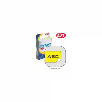 Dymo 12mmx7m Şerit Siyah/sarı (d-45018)