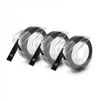 DYMO 9MMX3M KABARTMA ŞERİT ETİKET 3LÜ BLS 8477