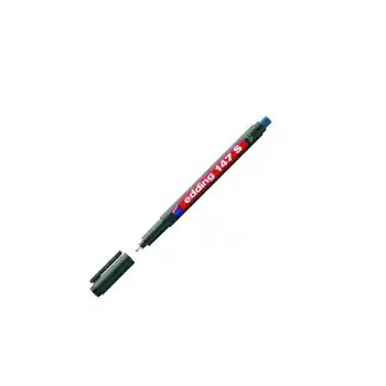 EDDİNG 147 S SİYAH PERMANENT KALEM SİLGİLİ