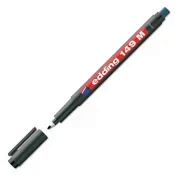 EDDİNG 149 M MAVİ PERMANENT KALEM SİLGİLİ