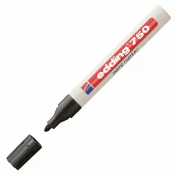 EDDİNG 750 SİYAH  MARKER KALEM