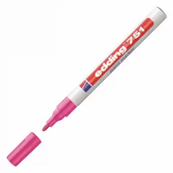 EDDİNG 751-09 PEMBE MARKER KALEMLERİ