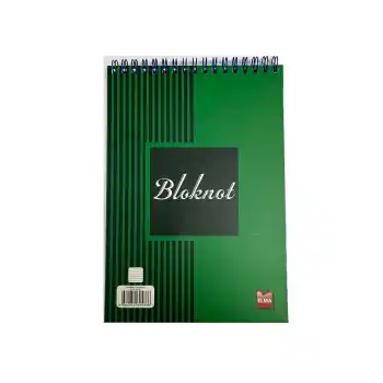 ELMA A4 SPİRALLİ ÇİZGİLİ BLOKNOT 60 YP.