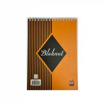 ELMA A5 SPİRALLİ KARELİ BLOKNOT 60 YP.
