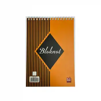 ELMA A5 SPİRALLİ DÜZ BLOKNOT 60 YP.