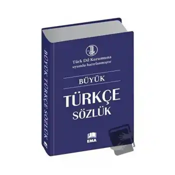 EMA / BÜYÜK TÜRKÇE SÖZLÜK BİALA KAPAK