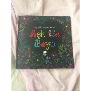 EMA BÜYÜKLERE AŞK İLE BOYA BOYAMA KİTABI (MANDALA)