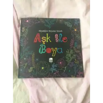 Ema Büyüklere Aşk İle Boya Boyama Kitabı (mandala)