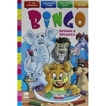 EMA ÇOCUK BİNGO BOYAMA KİTABI