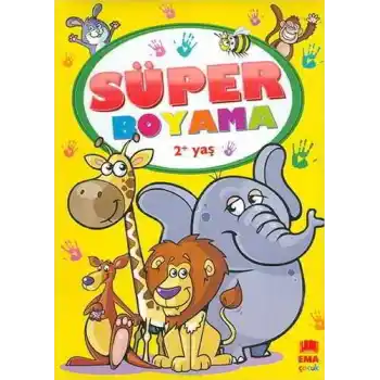 EMA ÇOCUK SÜPER BOYAMA KİTABI