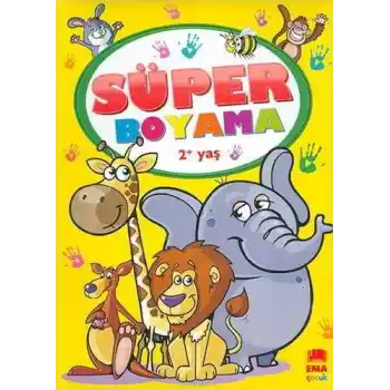 EMA ÇOCUK SÜPER BOYAMA KİTABI