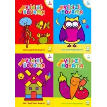 EMA ÇOCUK YILDIZLI BOYAMA KİTABI 1-4