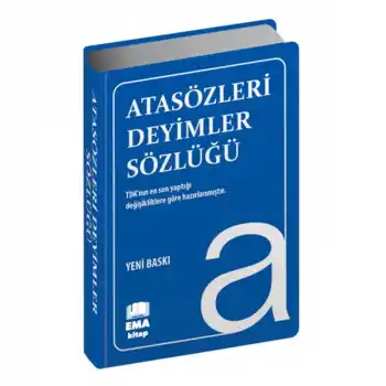 EMA KİTAP ATASÖZLERİ DEYİMLER SÖZLÜĞÜ BİALA KAPAK