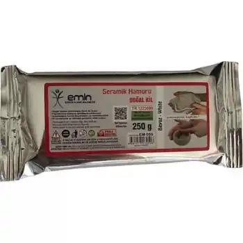 Emin Em055 Kil Hamuru 250 Gr Beyaz