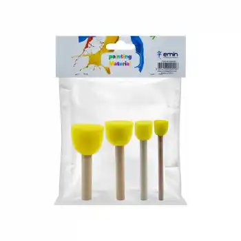 Emin Em5001 4 Lü Ponpon Sünger Fırça