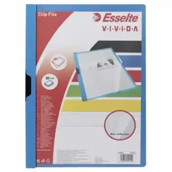 ESSELTE 5637 SIKIŞTIRMALI DOSYA MAVİ