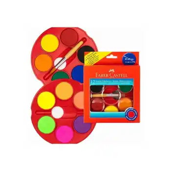 Faber 12 Renk Jumbo Suluboya Lıttle Creatıves 5292000004