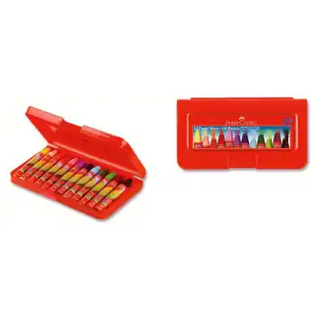 FABER 12 RENK PASTEL BOYA (PLASTİK KUTU) 52811251120